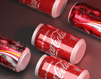 3D model Coca Cola Can Blender