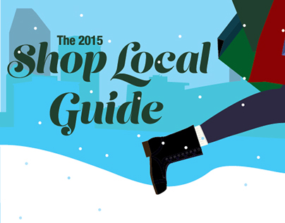 Shop Local Guide Cover Illustration