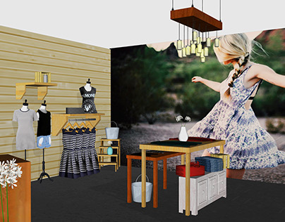 Pop Up Shop Design - Brandy Melville