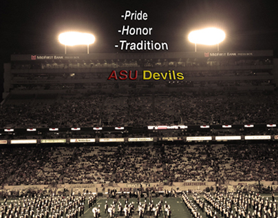 ASU Band/ Pride / Honor / Tradition