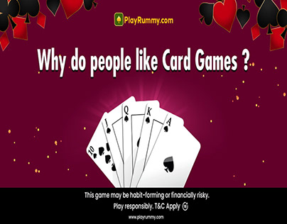 Why do people like card games?