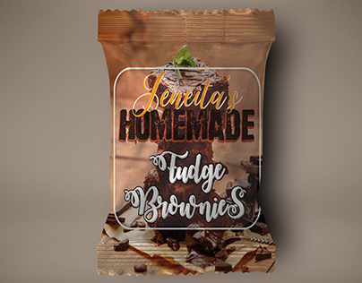 Jeneita's Homemade Fudge Brownies Product Labels