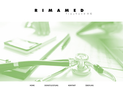 Website für Rimamed (Redesign und Entwicklung)