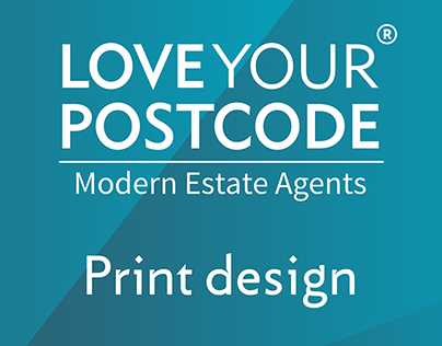 Love Your Postcode - Print Design Portfolio
