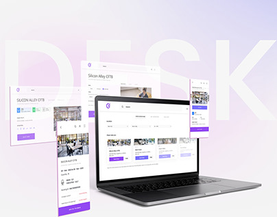 Desk Us — Desk Booking App: UI/UX Case Study
