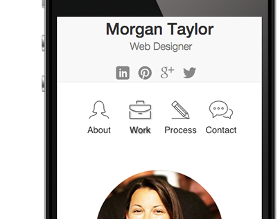 Morgan Taylor Web Design Portfolio Website: Version 2