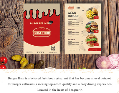 Brand Identity for Burger Ham