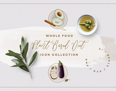Healthy Food Icons Collection