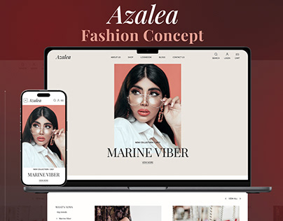 Azalea Fashion Ecommerce Website