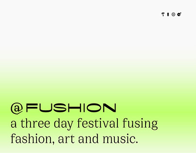 Fushion Festival 19 | Visual Identity