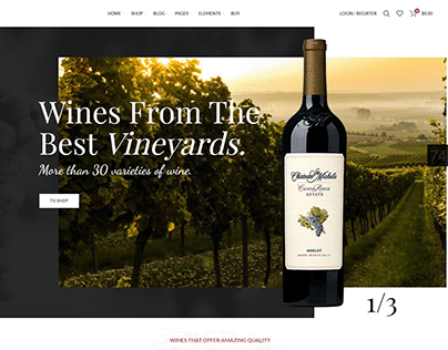 Wine From The Best Vineyards