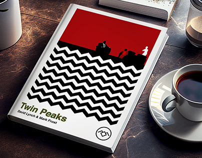 Twin Peaks Fan Book Cover (Personal Project)