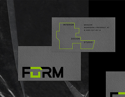 FORM | Interior Design Studio | Brand identity