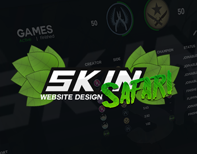 Skin Safari Web Design