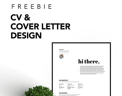 Freebie - Resume & Cover Letter Design | 2019