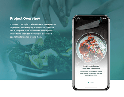 Not your average Food delivery app