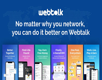 Webtalk Connect Share Content and Earn Rewards