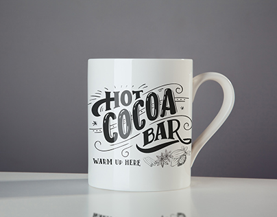 Red Coffe Cup Mockup