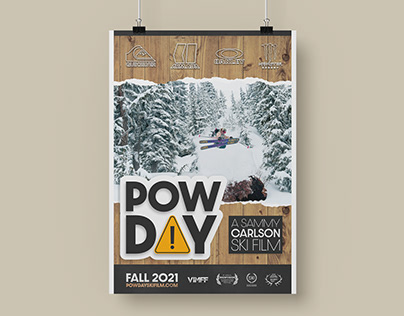 POWDAY_Ski Movie Poster Design