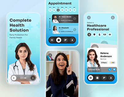 Telemedicine App Design - Healthcare App