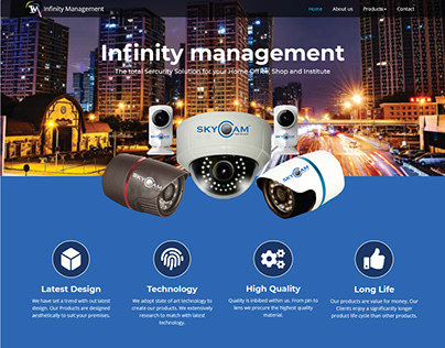 Infinity Management services Belagavi Website