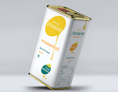 Mustard Oil Packaging Design