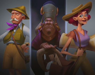 "The Village" Characters design