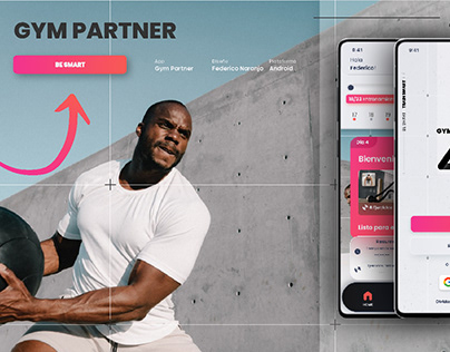 Diseño App Mobile Gym Partner