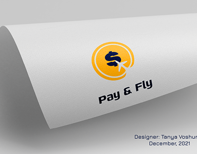 Pay & Fly logo and identity