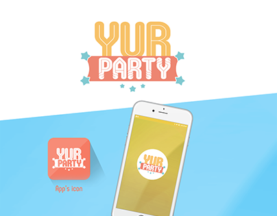Yur Party Mobile Application / UI and Logo Design