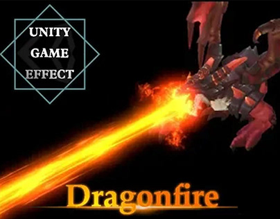 Unity Game Effect(VFX) - Dragonfire