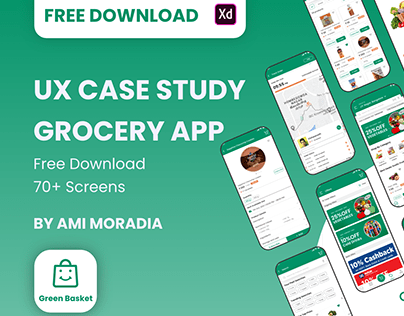 UI/UX Case Study - Grocery App