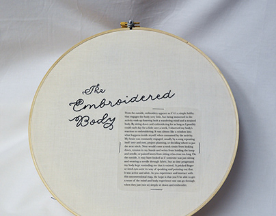The Embroidered Body
