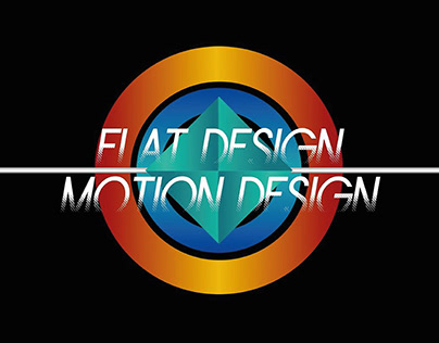 flat design - motion design