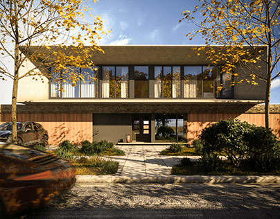 CGI | Concrete House by Matt Gibson Architecture