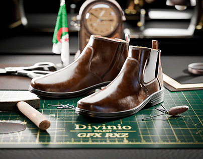 Divioni Chelsea Boot | 3D Social Media Ad