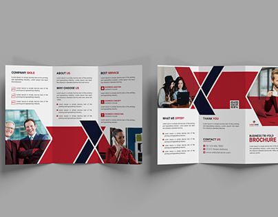 Business Tri-Fold Brochure Design