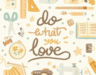 Do what you love - animation