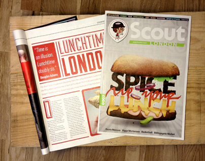 Spice up your lunch. Scout London.
