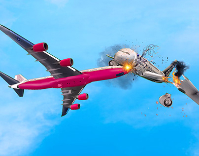 Airplane Simulator 2024 (2 WITH CRASH)