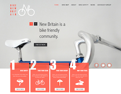 Bike New Britain Website