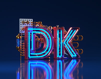 3D Typography - DK
