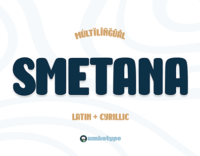 Smetana - Fun Display Font