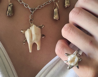 Teeth jewelry project