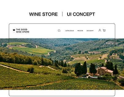 Online Wine Store | UI Concept