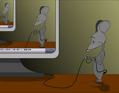 Computer Mouse Illustration