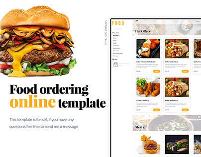 Food Ordering Online Template
