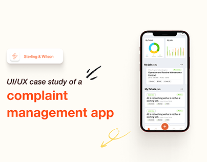 Complaint management app ux case study
