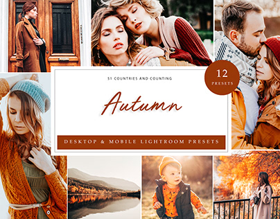 Autumn Lightroom Presets Pack, Outdoor Presets