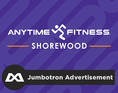 Jumbotron Advertisement (Anytime Fitness)